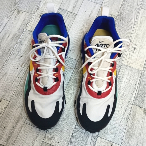 Nike Air Max 270 React Multicolor Sneakers Size